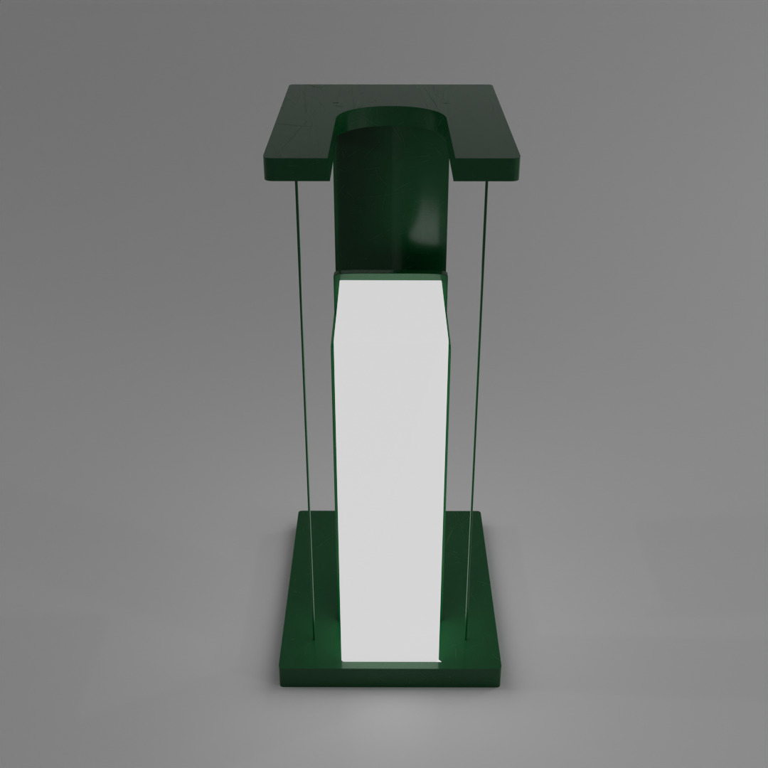 Multifunctional ChargerLight LowPoly PBR Game VR AR Ready Low-poly 3D model_7