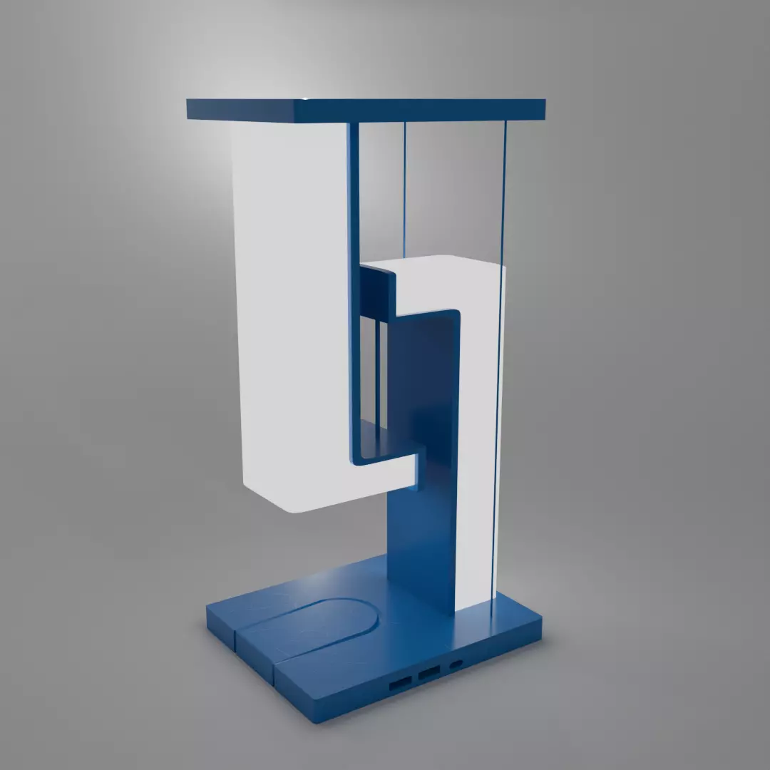 Multifunctional ChargerLight LowPoly PBR Game VR AR Ready Low-poly 3D model_0