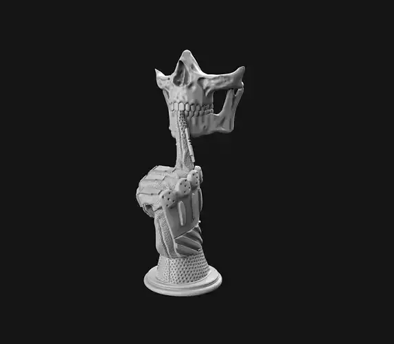 Higgs mask 3D print model