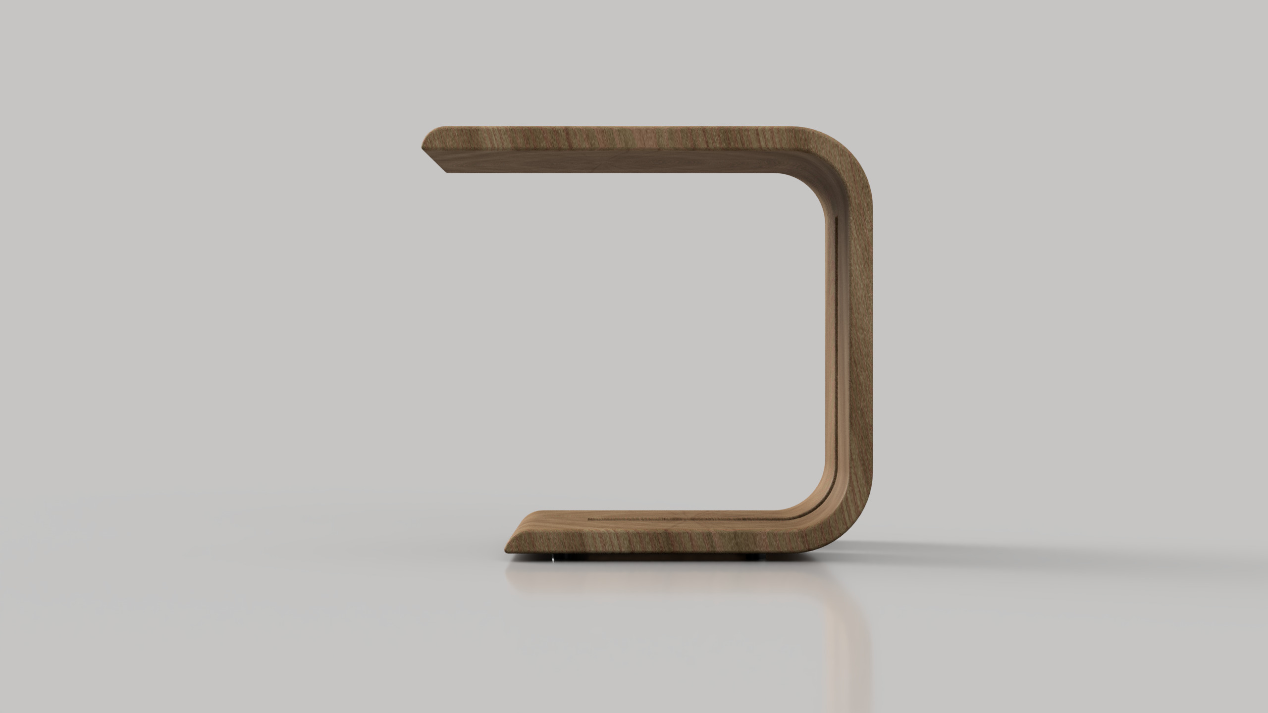 C Side Table 3D model_2
