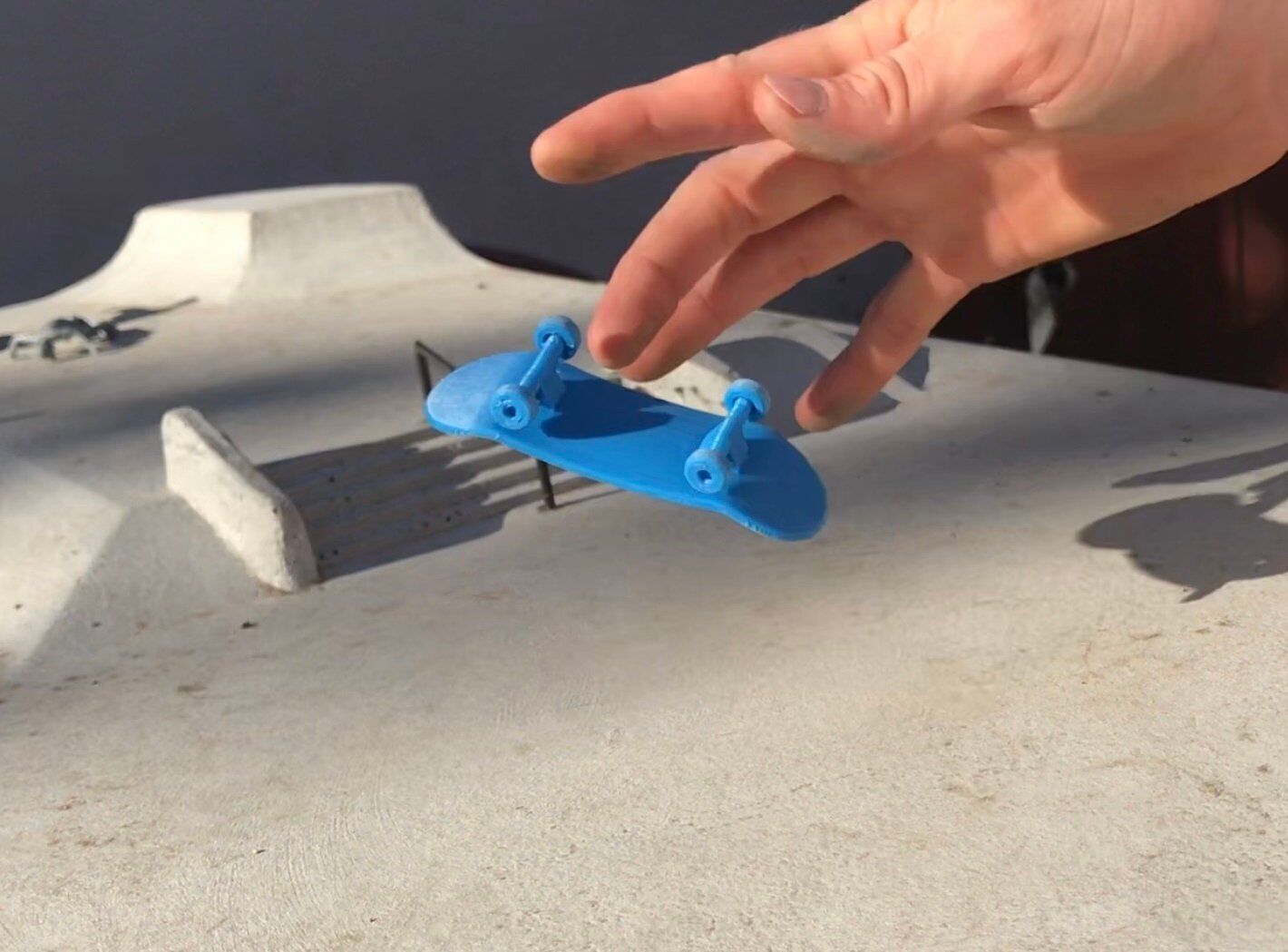 Finger Board Skate - Skateboard 3D print model_4