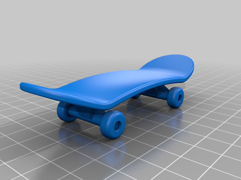 Skate Park and Fingerboard 3D print model_2