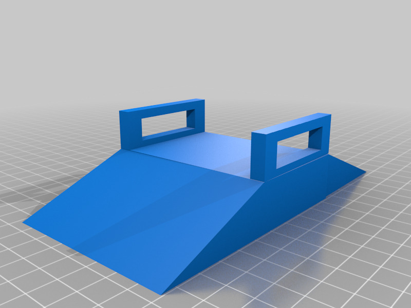 Skate Park and Fingerboard 3D print model_1
