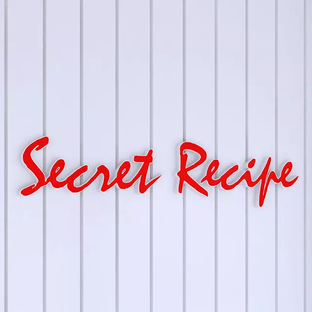 Secret Recipe Restaurant Logo 3D model