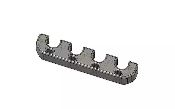 IGNITION LEAD SEPARATOR FOUR CYLINDER  3D print model