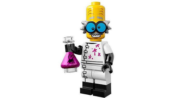 3D print minifigure - 71010-3 Monster Scientist 3D print model