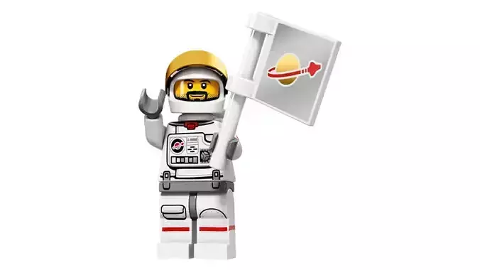 3D print minifigure - 71011-3 Astronaut
