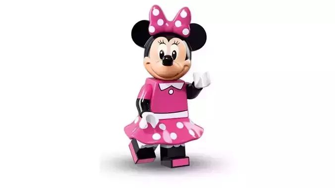 3D print minifigure - 71012-11 Minnie Mouse