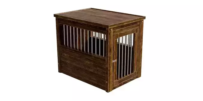 Wooden Furniture Style Dog Crate Medium Size