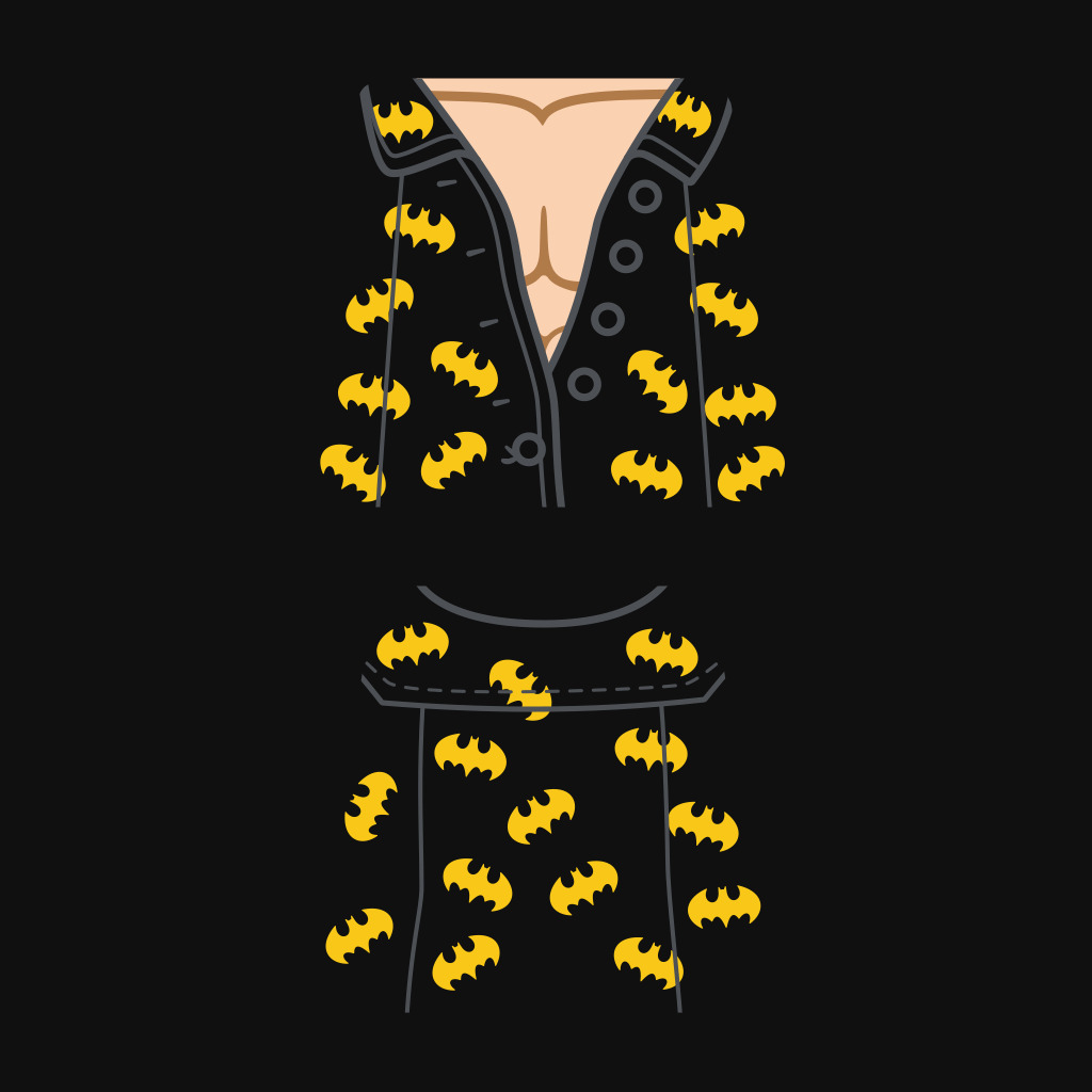 3D print minifigure - 71017-5 Vacation Batman 3D print model_9