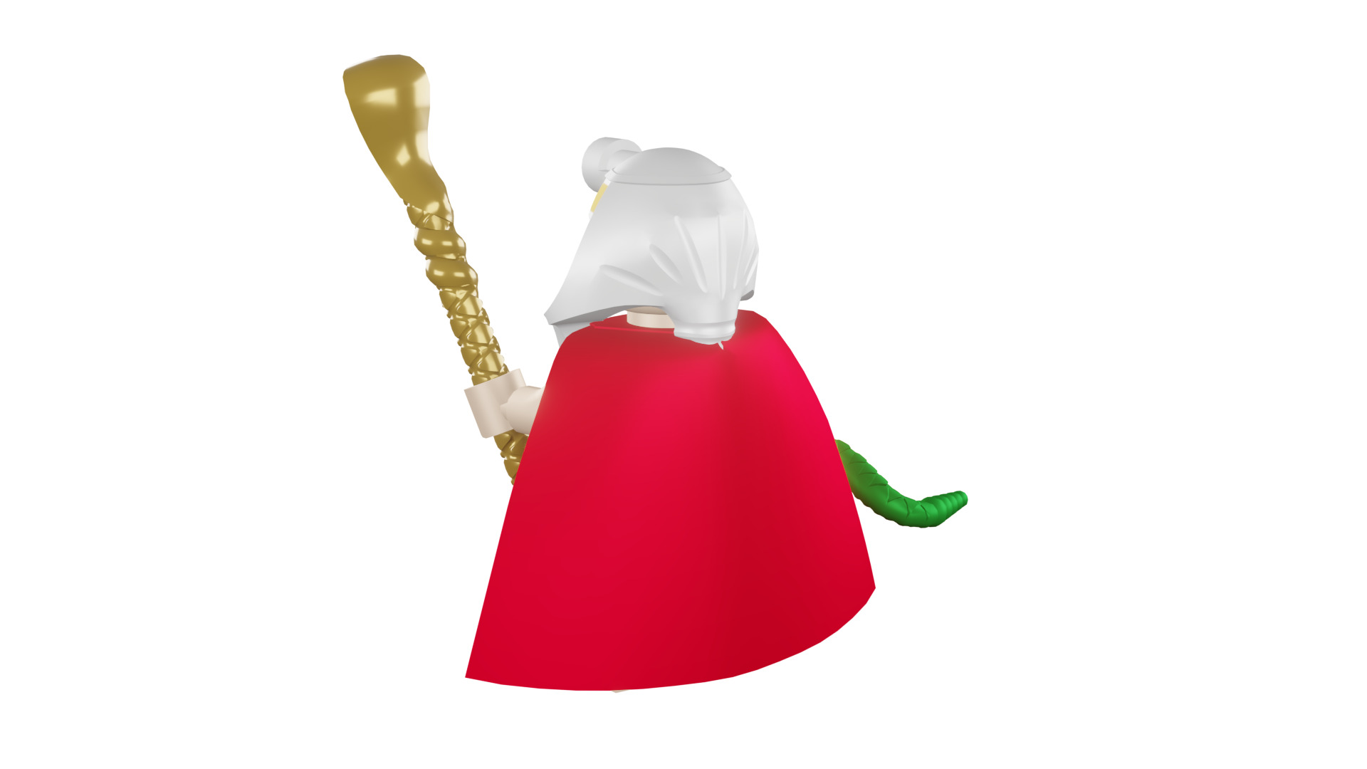 3D print minifigure - 71017-19 King Tut 3D print model_33