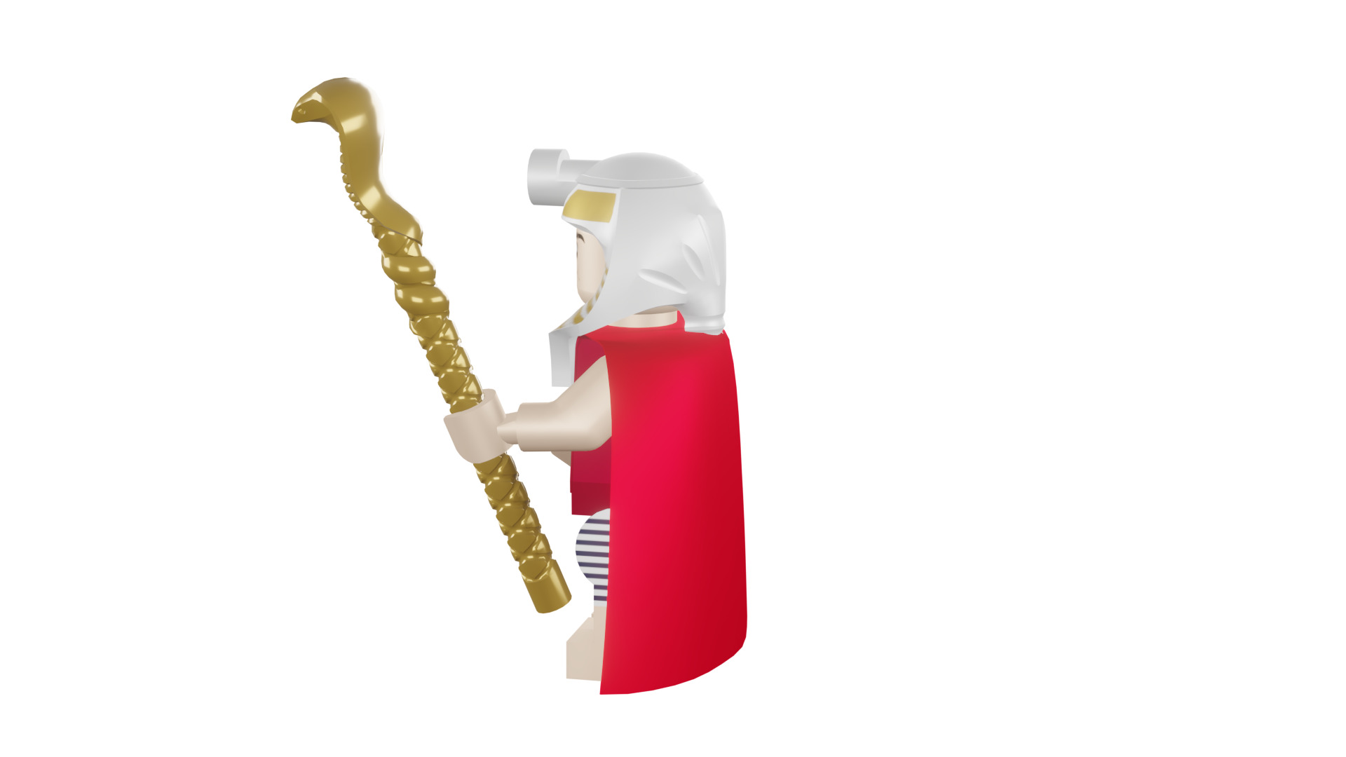 3D print minifigure - 71017-19 King Tut 3D print model_38