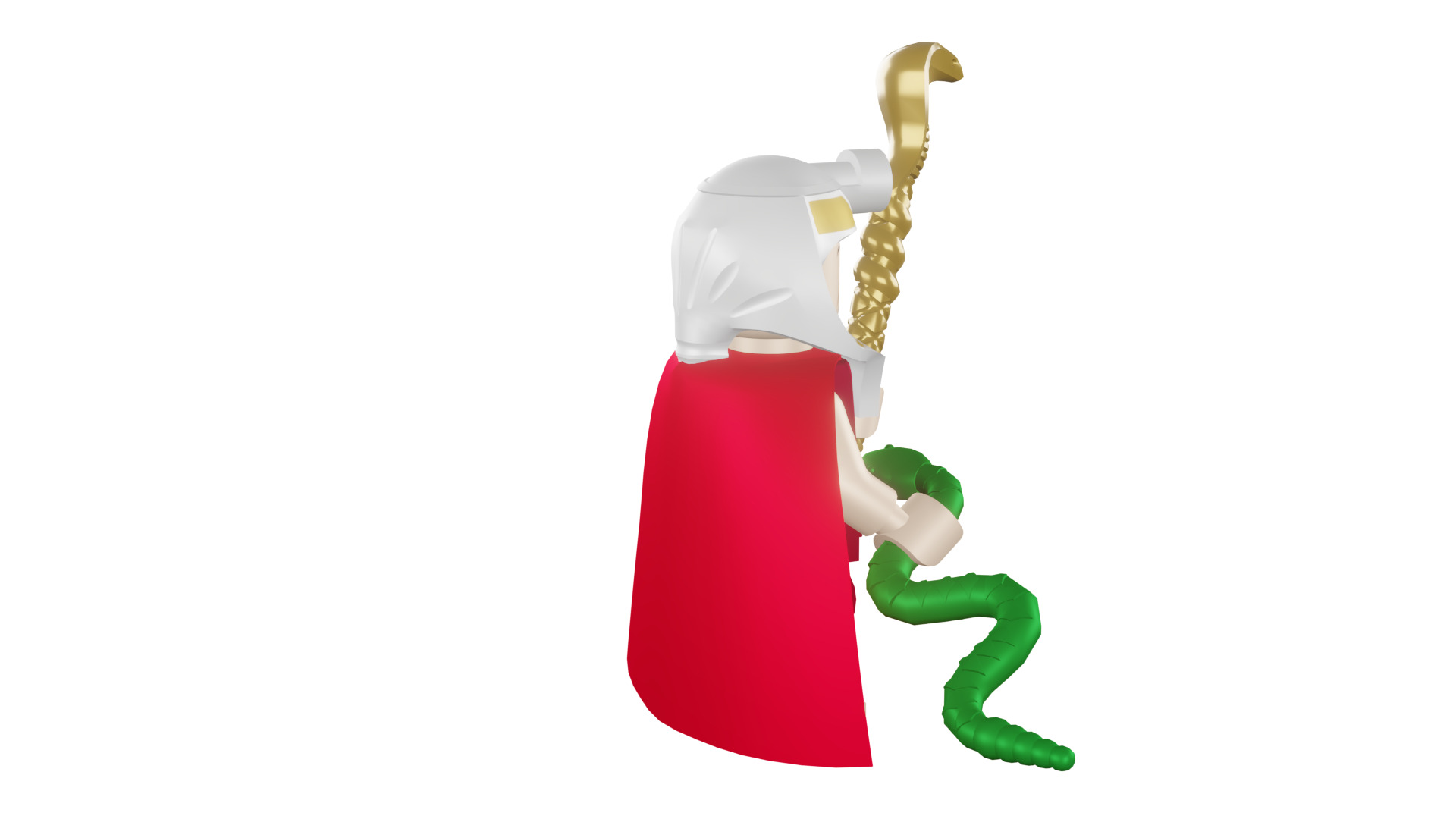 3D print minifigure - 71017-19 King Tut 3D print model_22