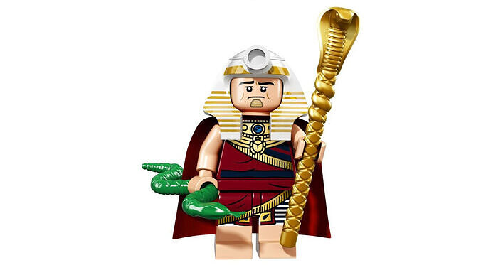 3D print minifigure - 71017-19 King Tut 3D print model