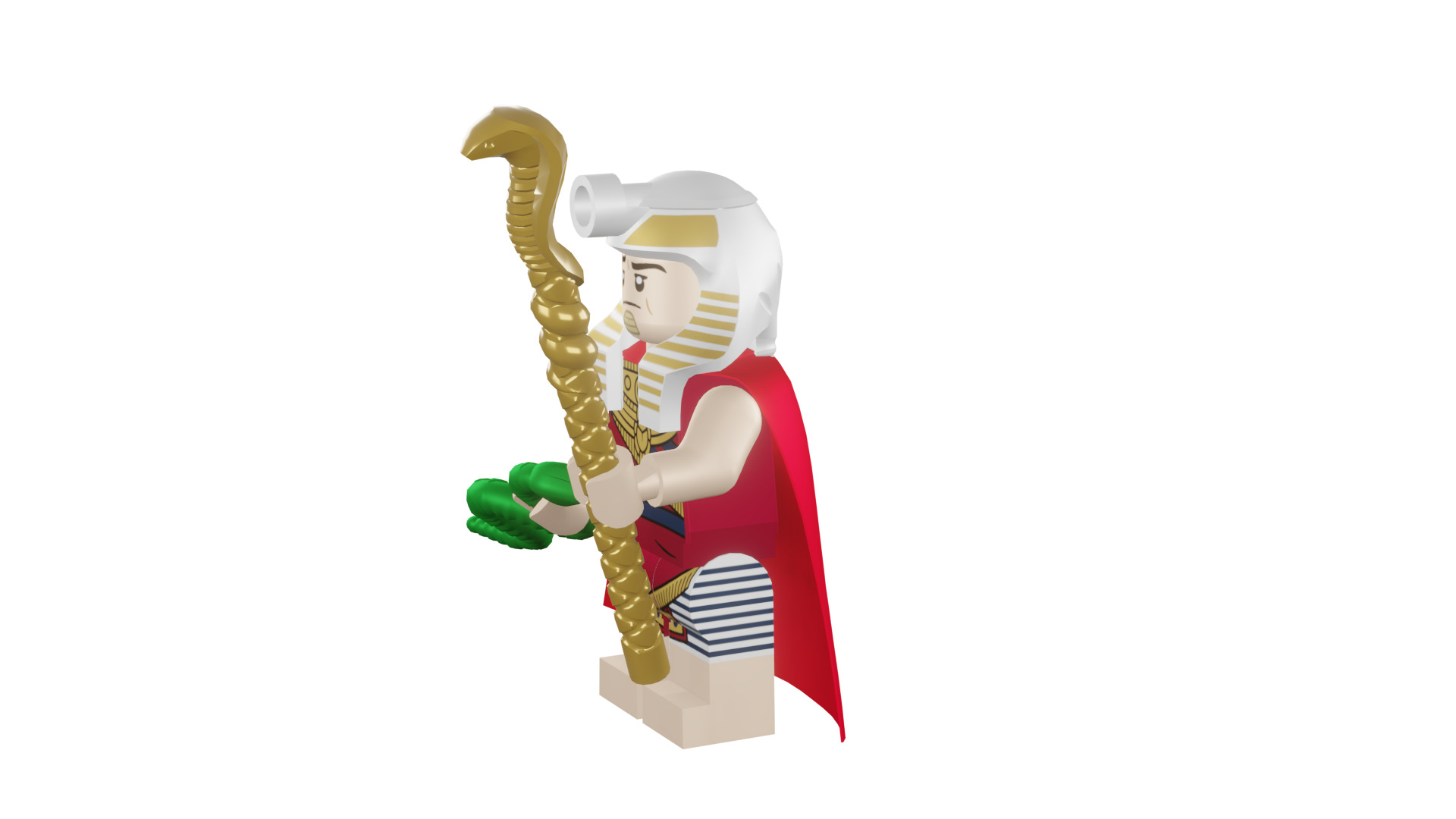 3D print minifigure - 71017-19 King Tut 3D print model_43