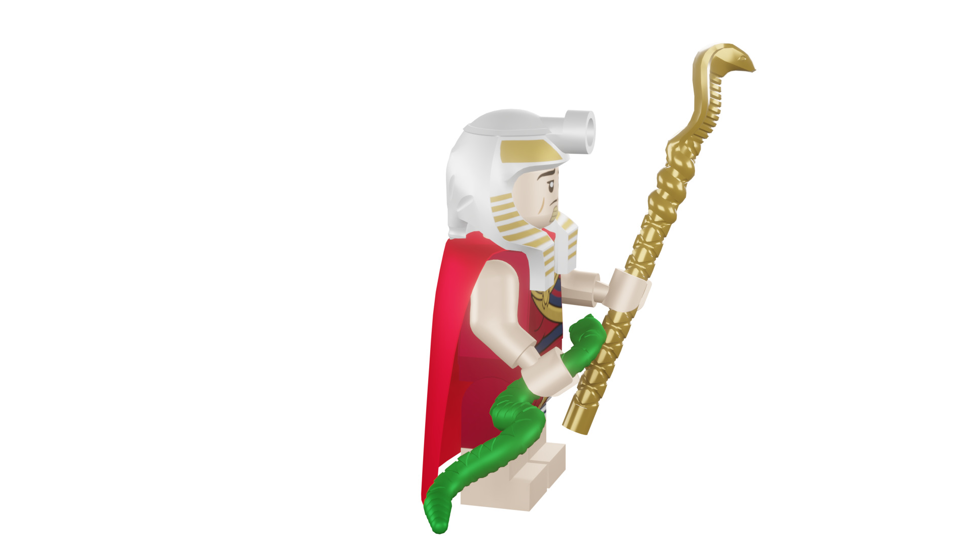 3D print minifigure - 71017-19 King Tut 3D print model_17