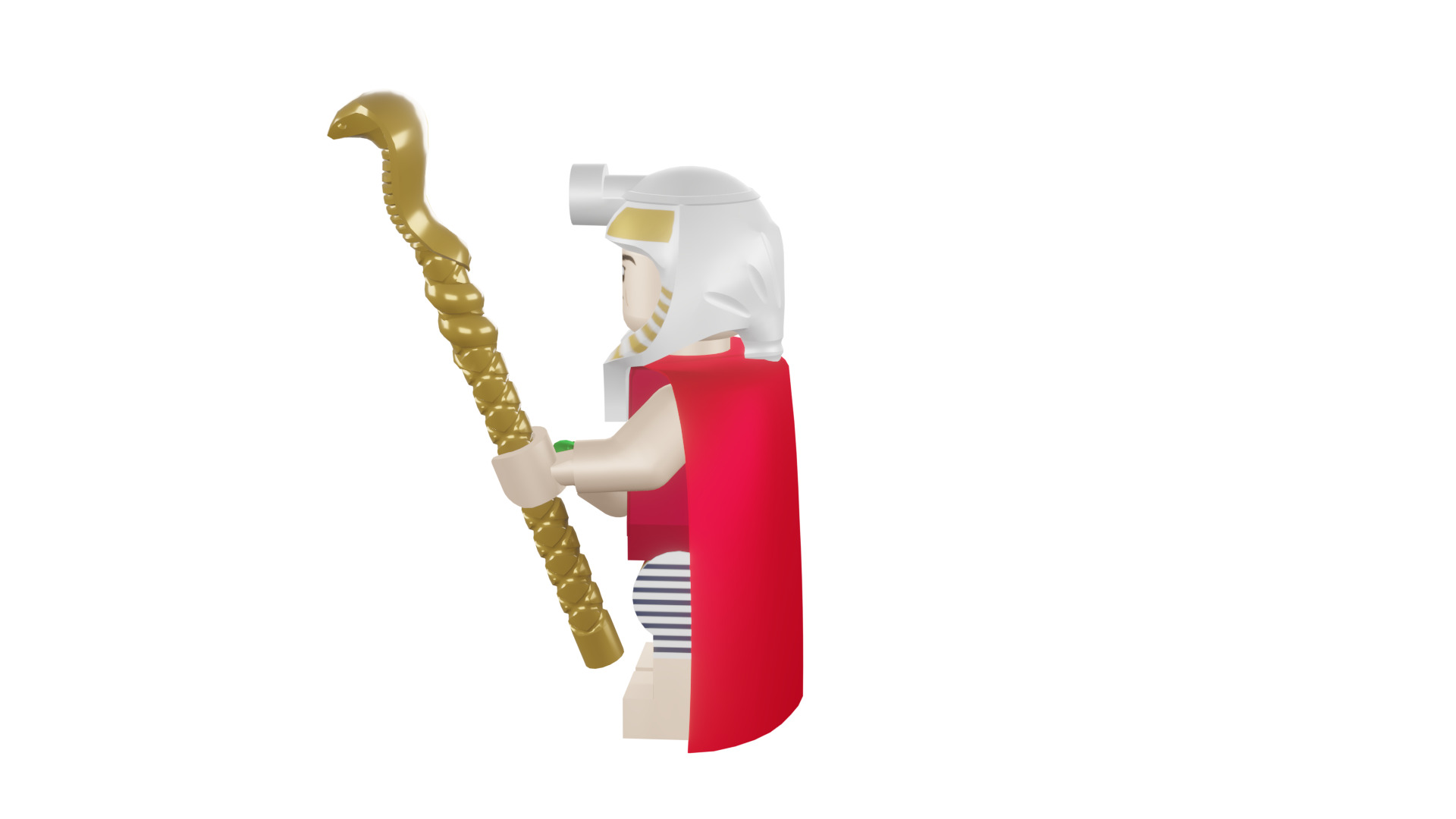 3D print minifigure - 71017-19 King Tut 3D print model_39