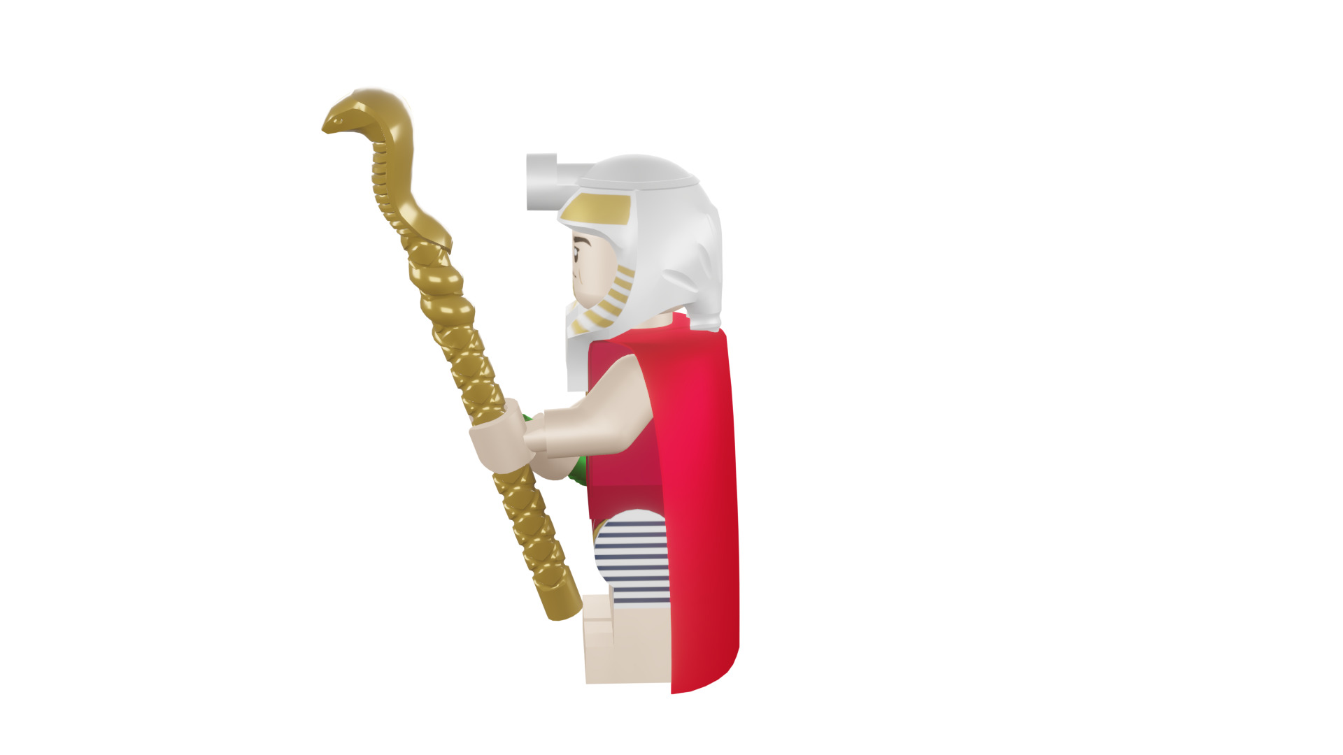 3D print minifigure - 71017-19 King Tut 3D print model_40