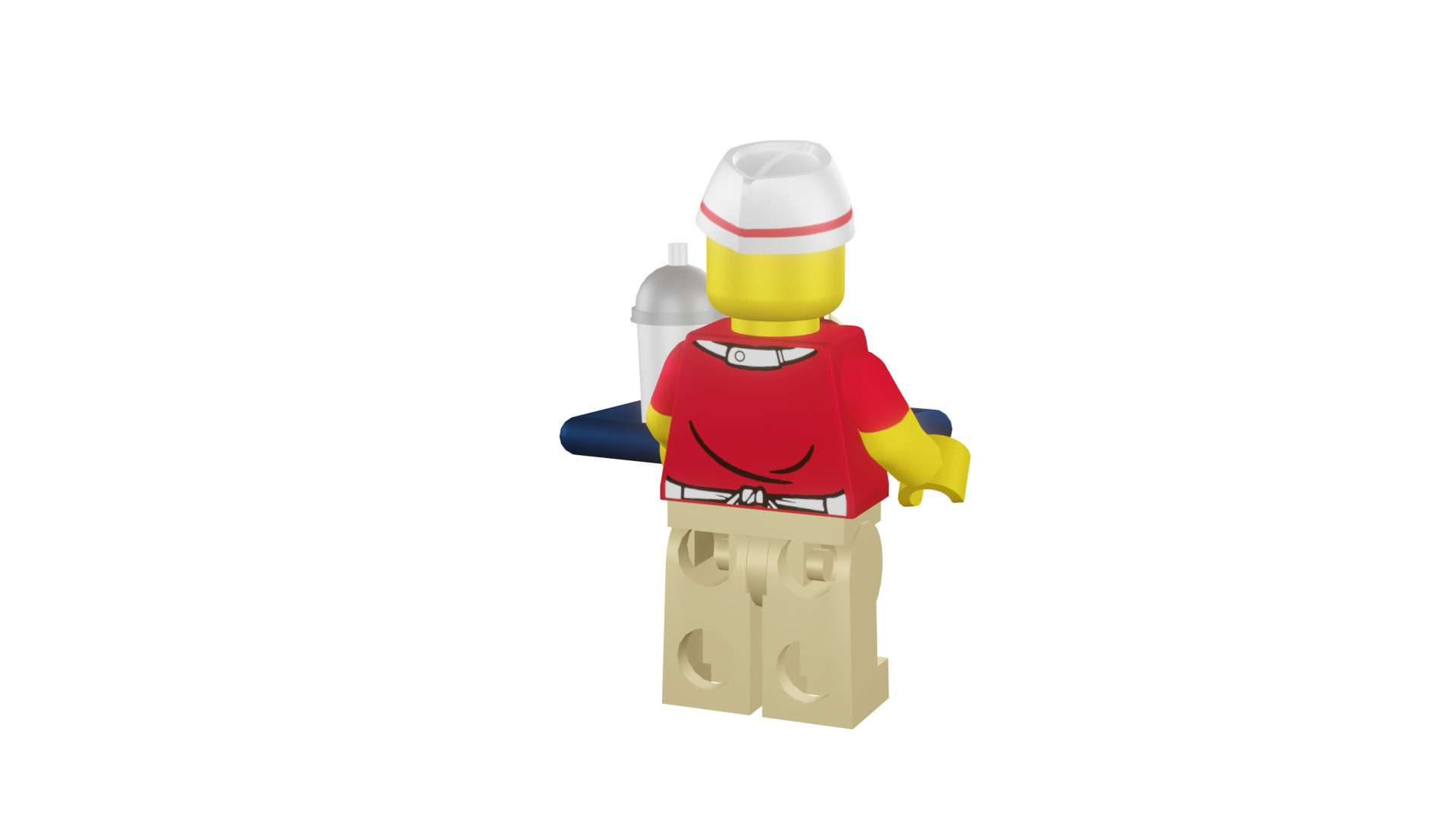 3D print minifigure - 71018-6 Hot Dog Man 3D print model_30