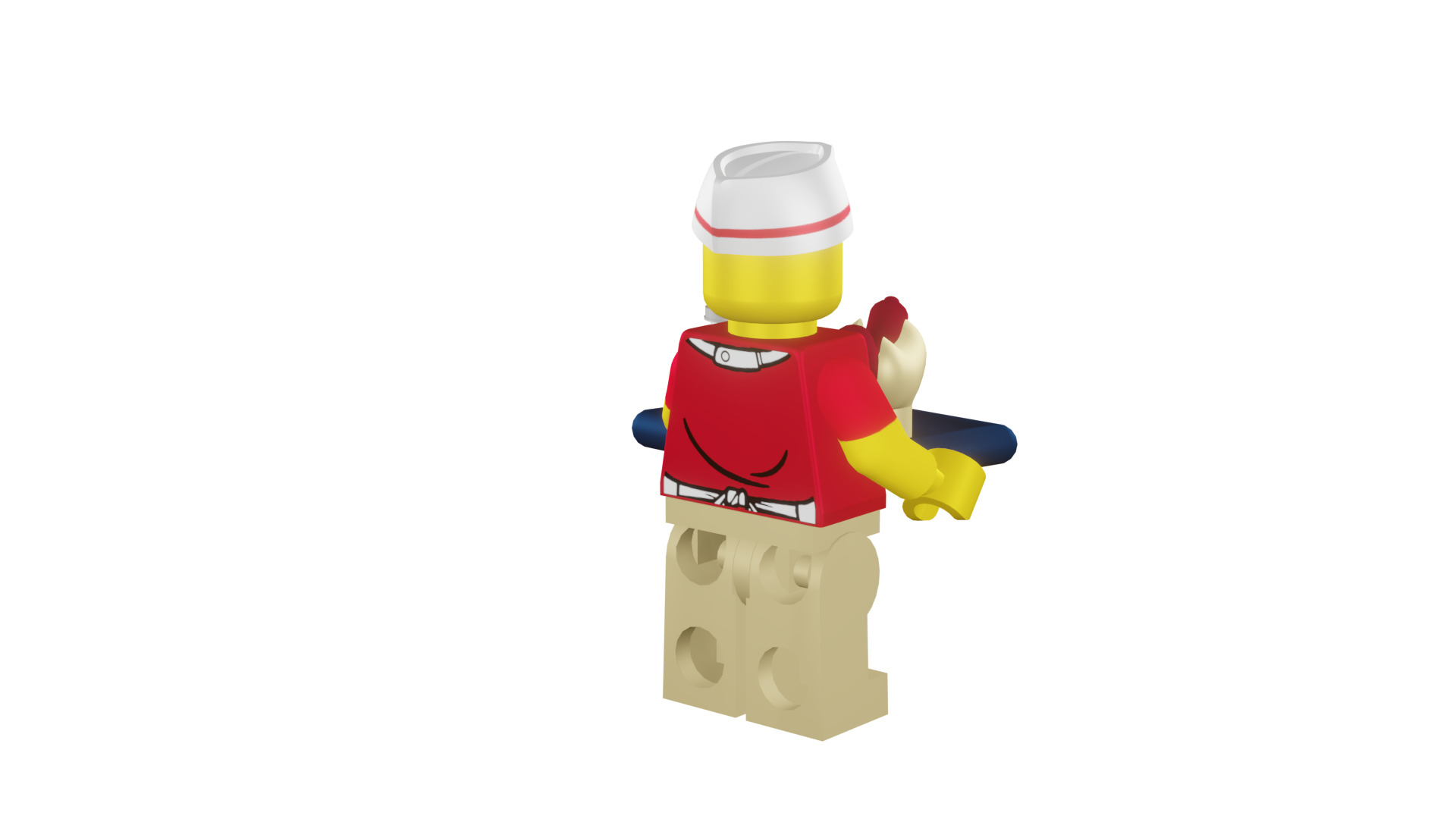 3D print minifigure - 71018-6 Hot Dog Man 3D print model_20