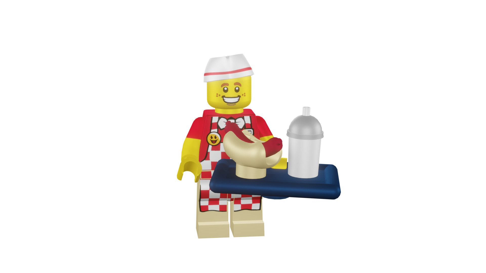 3D print minifigure - 71018-6 Hot Dog Man 3D print model_38