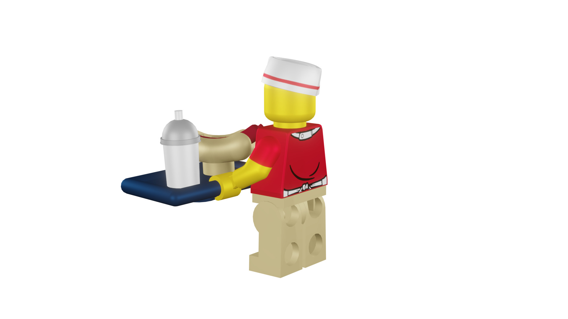3D print minifigure - 71018-6 Hot Dog Man 3D print model_18