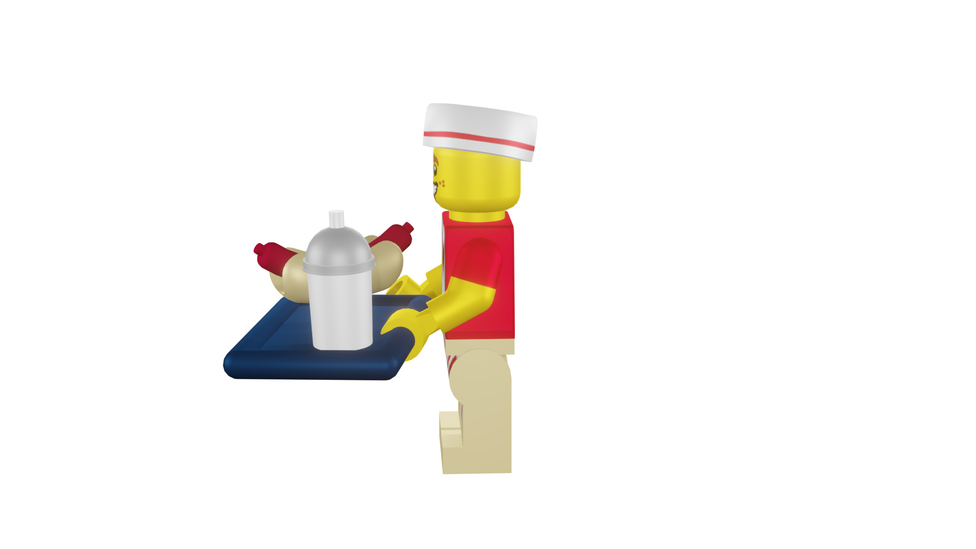 3D print minifigure - 71018-6 Hot Dog Man 3D print model_40
