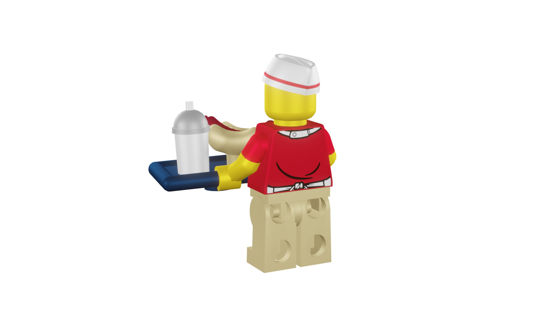 3D print minifigure - 71018-6 Hot Dog Man 3D print model_37