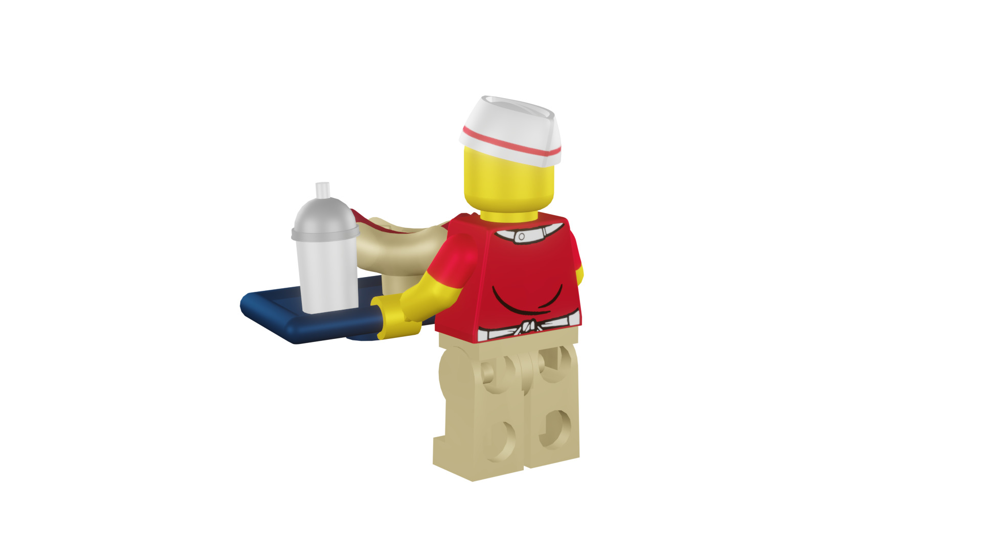 3D print minifigure - 71018-6 Hot Dog Man 3D print model_45
