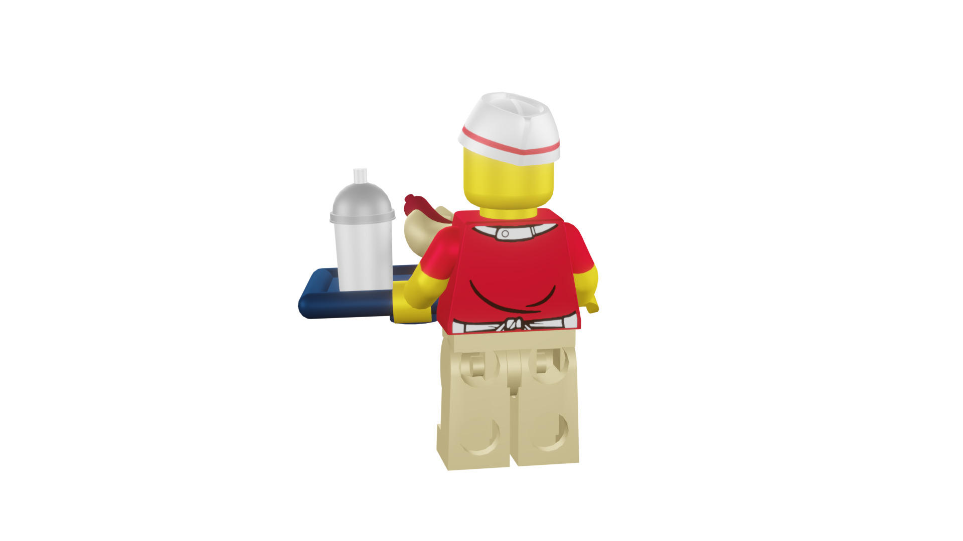3D print minifigure - 71018-6 Hot Dog Man 3D print model_44