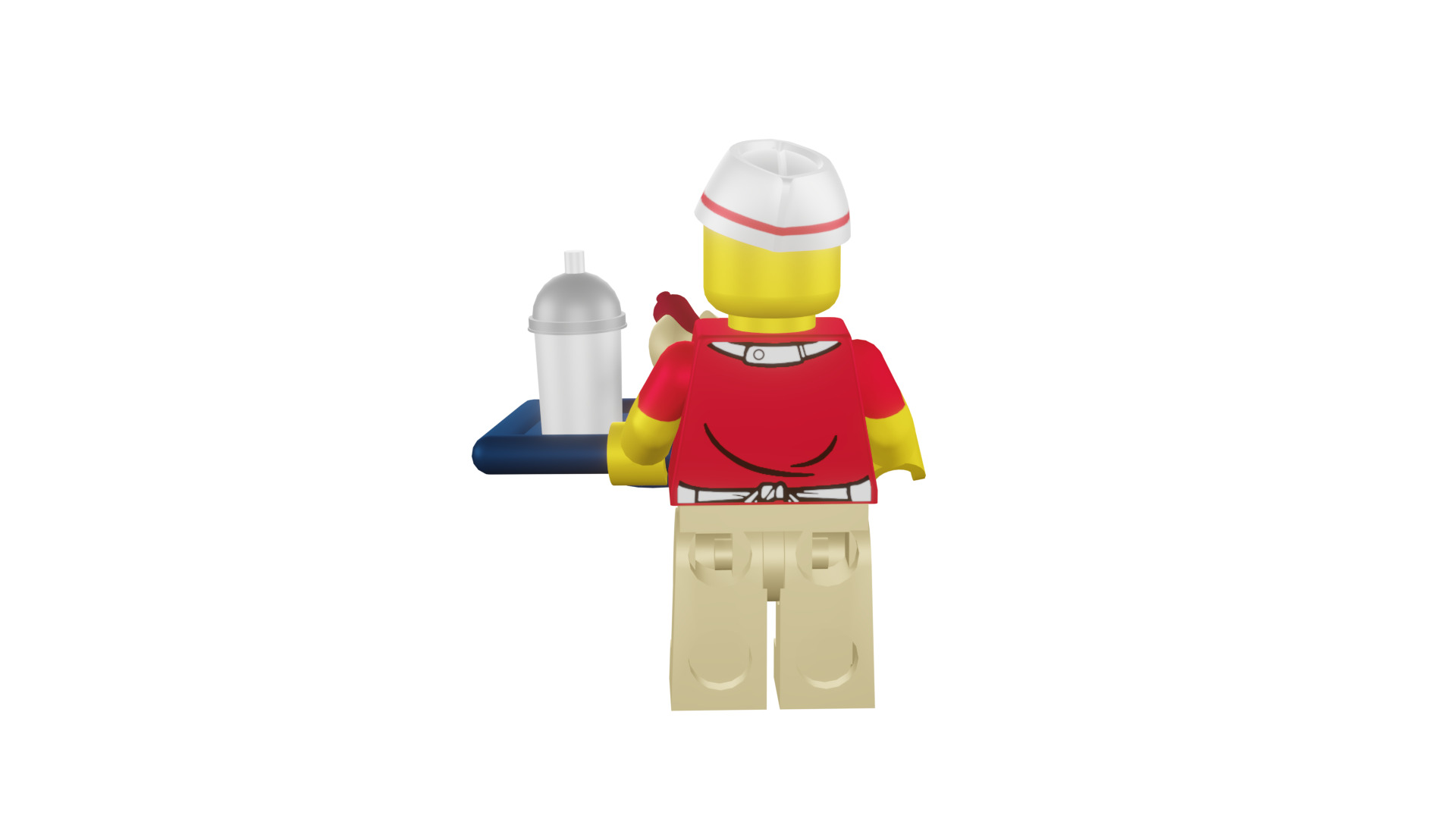 3D print minifigure - 71018-6 Hot Dog Man 3D print model_31