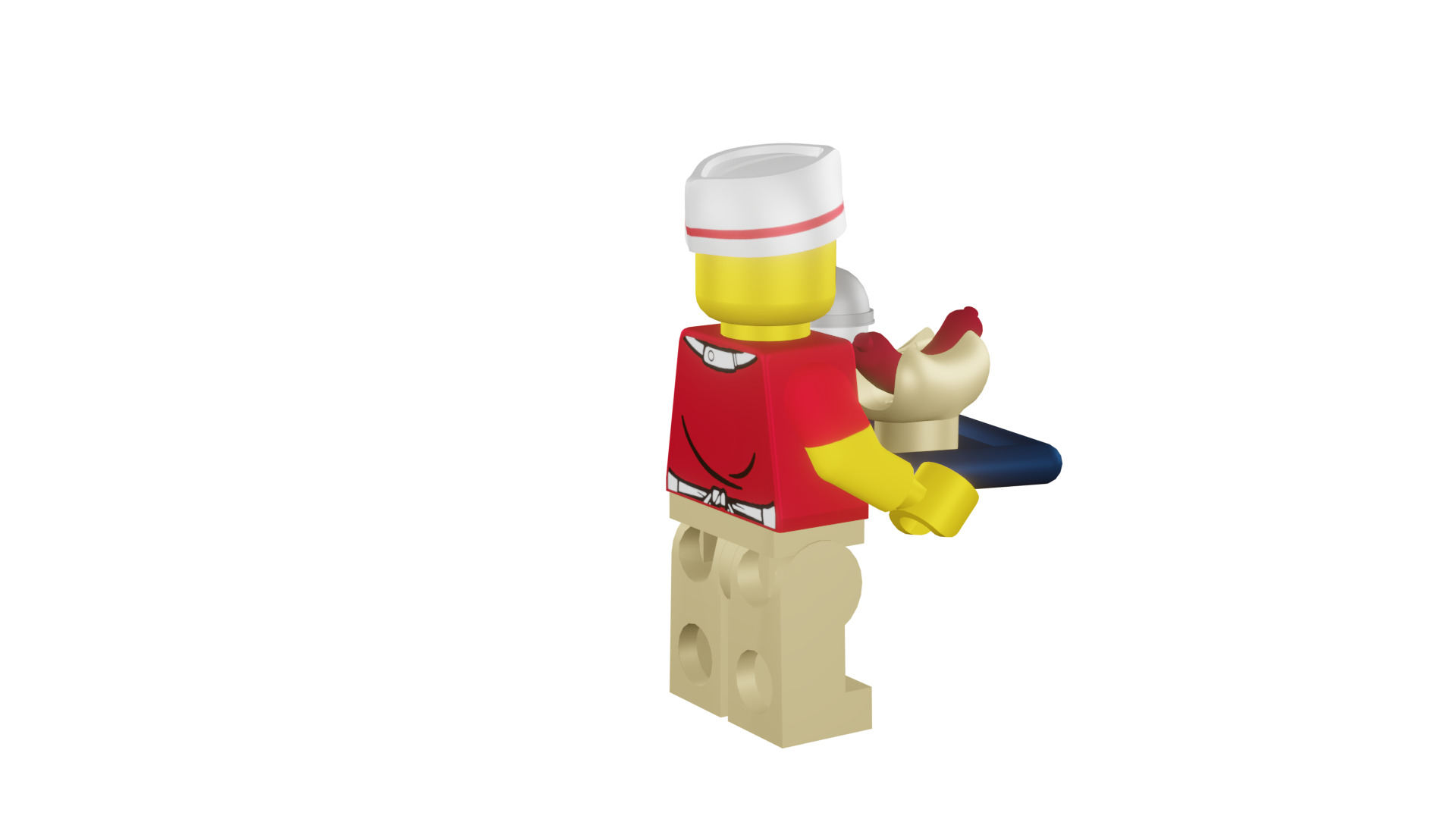3D print minifigure - 71018-6 Hot Dog Man 3D print model_15