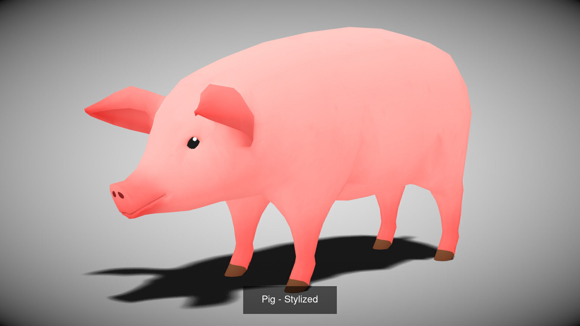 Farm Animal Pack - Stylized Anime Style 3D Model Collection_5
