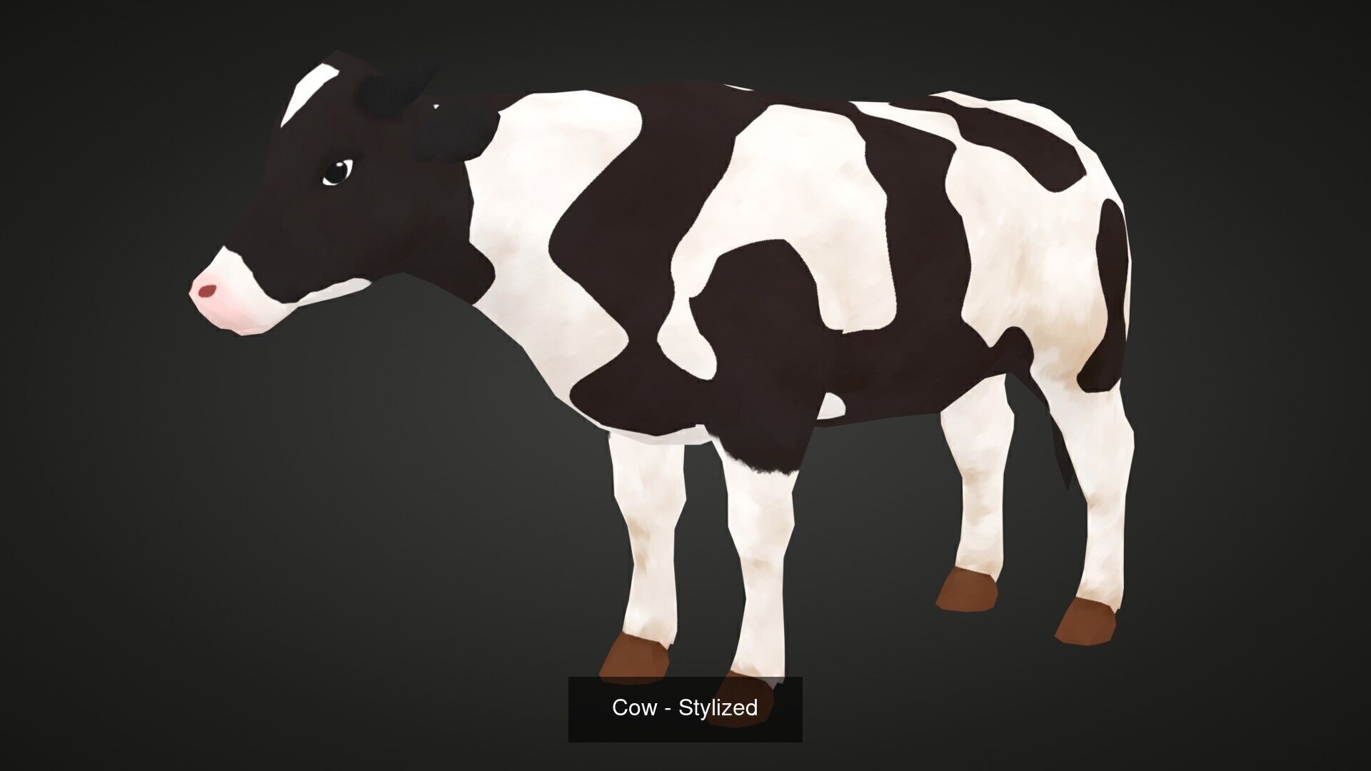 Farm Animal Pack - Stylized Anime Style 3D Model Collection_6