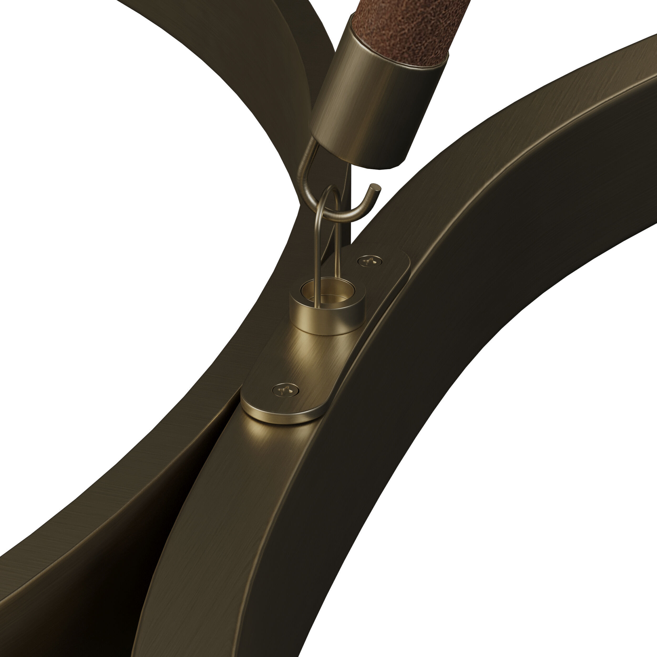 Ralph Lauren - Katie Large Chandelier Low-poly 3D model_4