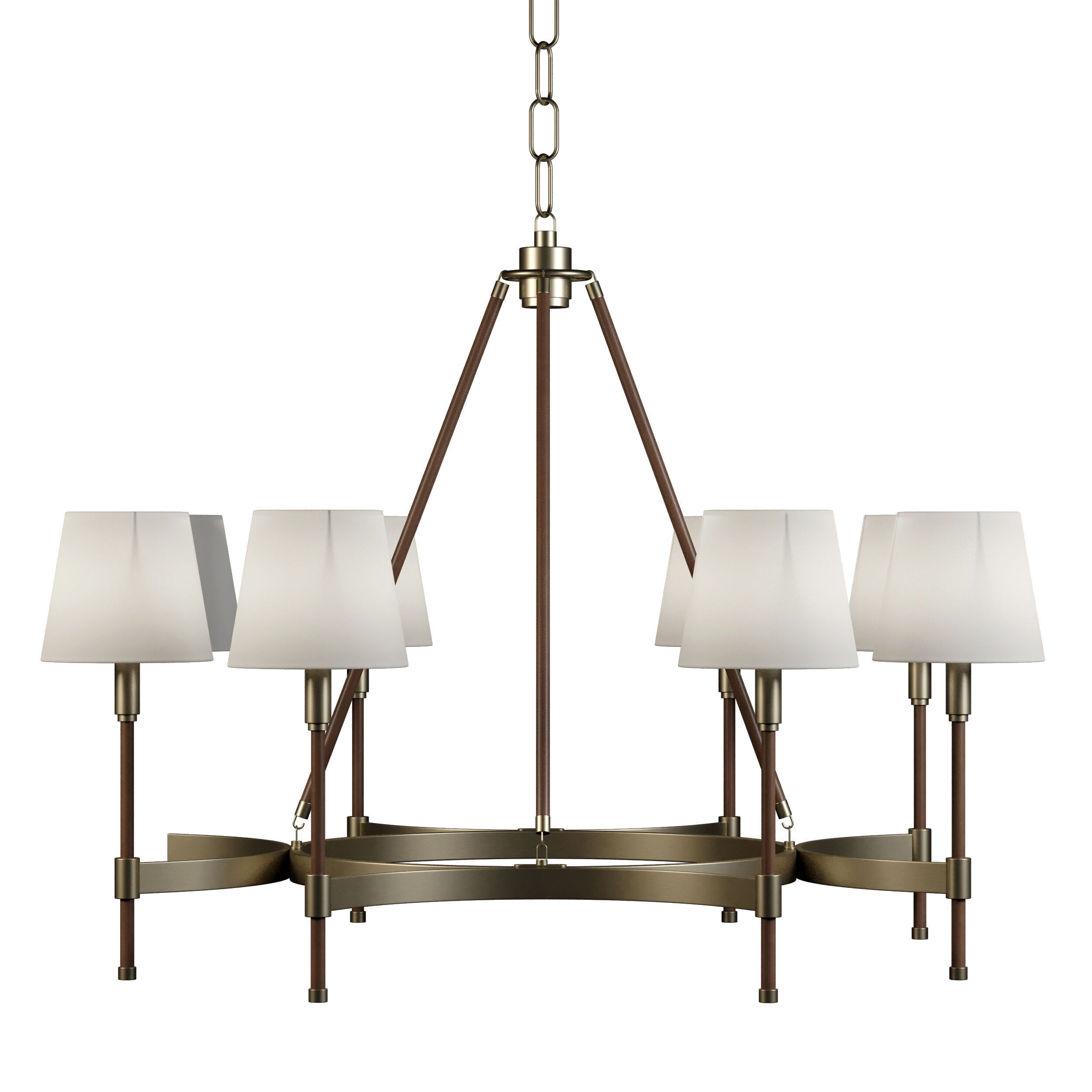 Ralph Lauren - Katie Large Chandelier Low-poly 3D model_1