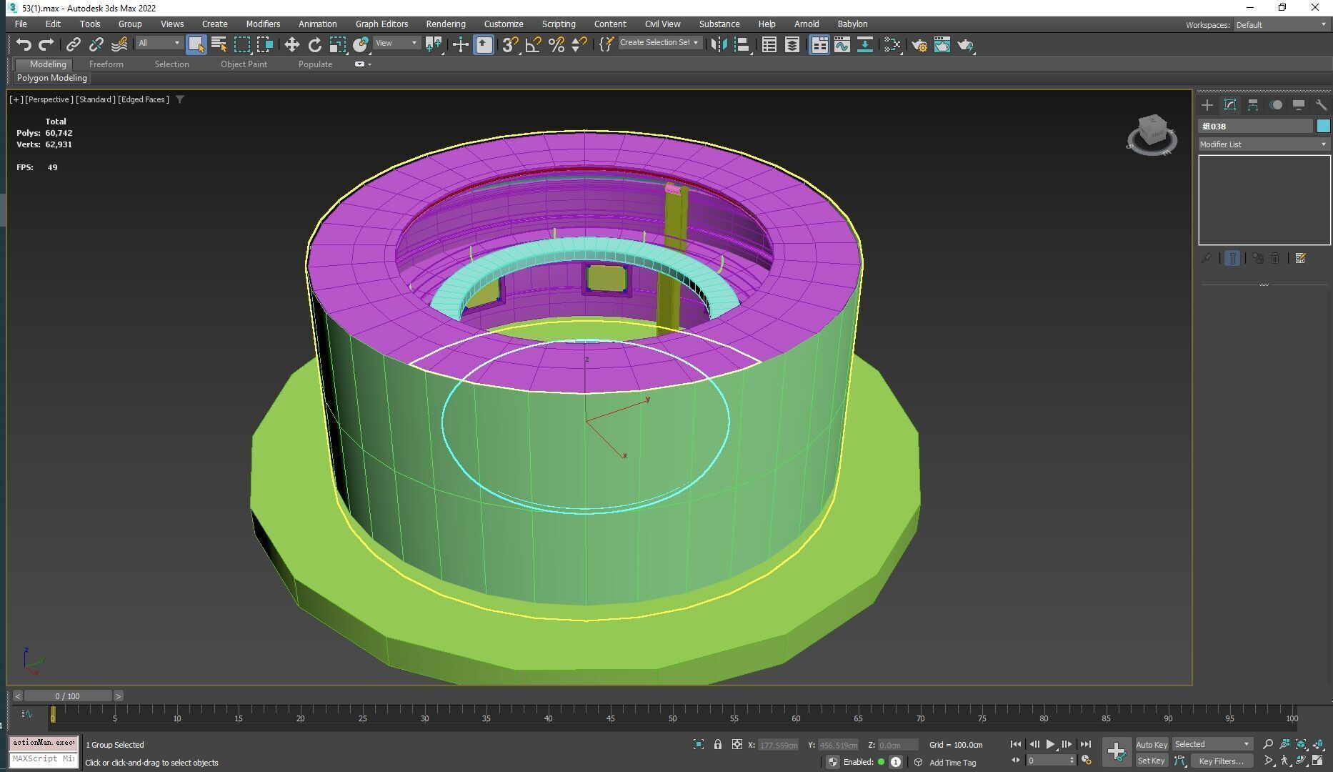 UE5 Virtual Set Low-poly 3D model_6