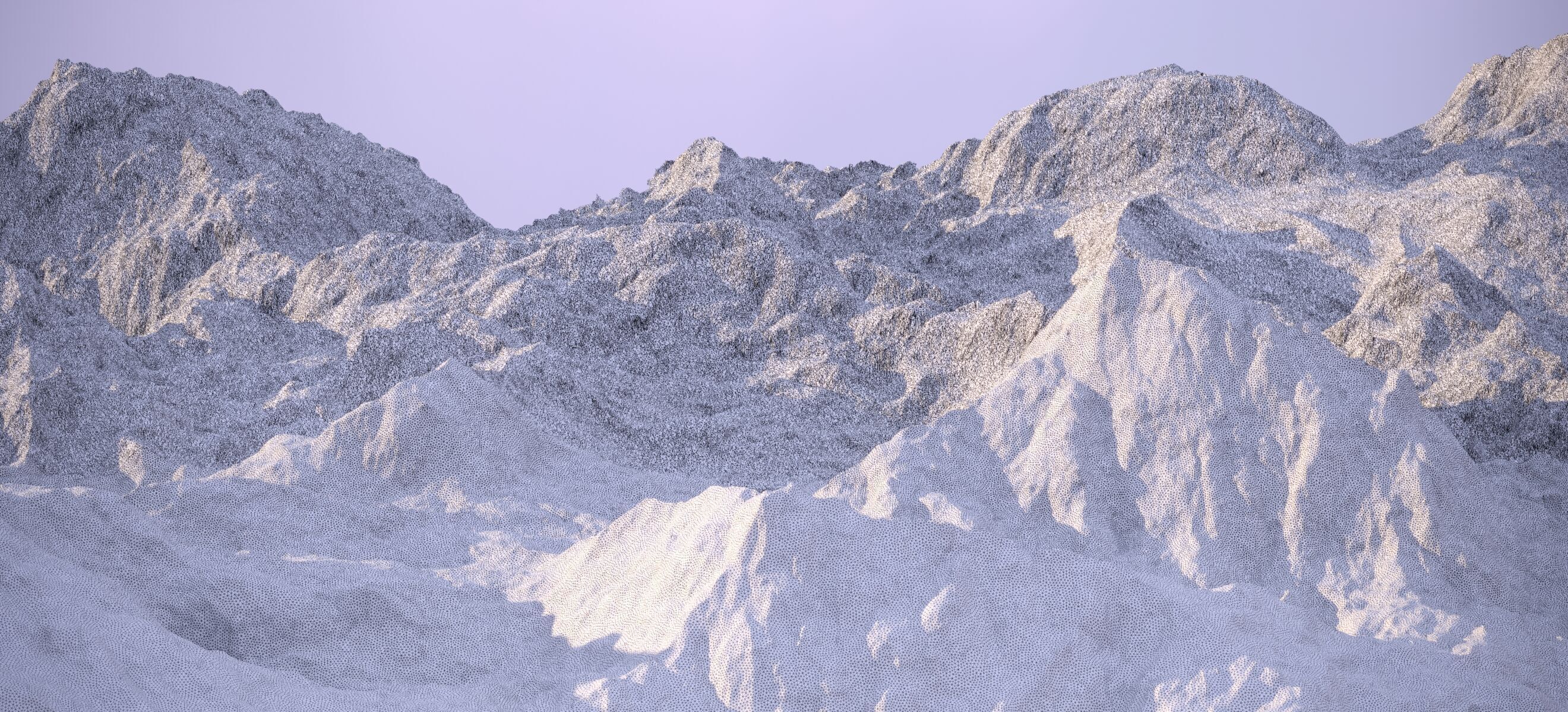 THE ALPS WINTER LANDSCAPE 2024 3D model_20