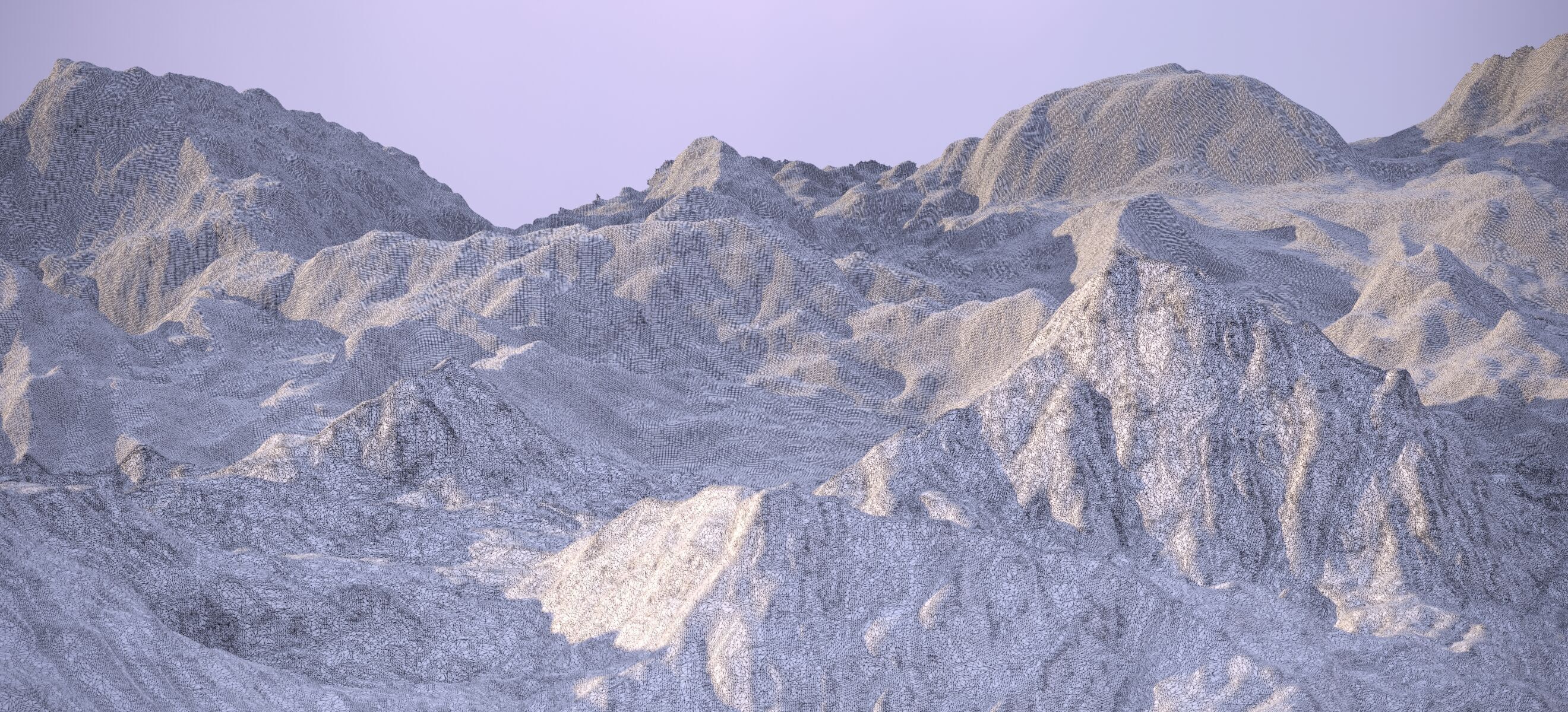 THE ALPS WINTER LANDSCAPE 2024 3D model_21
