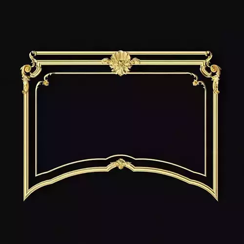 Central decor ornament for furniture