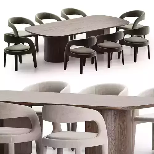 Alexander Chair moon table