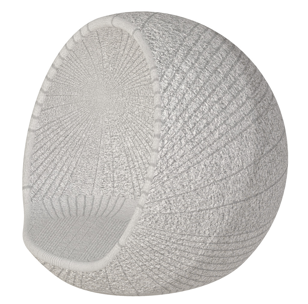 Premium Indoor Lounger 3D print model_3