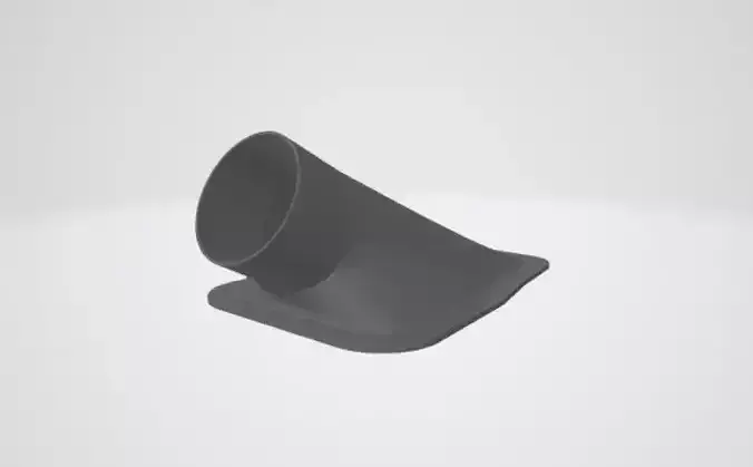 Two and a half Inch Naca Duct Intake 3D print model