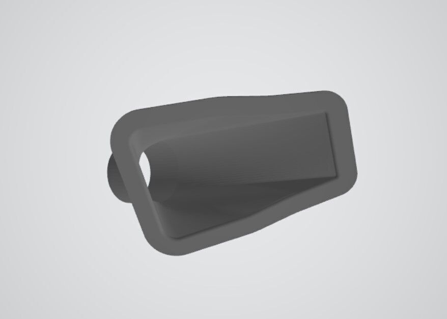 Two and a half Inch Naca Duct Intake 3D print model_1