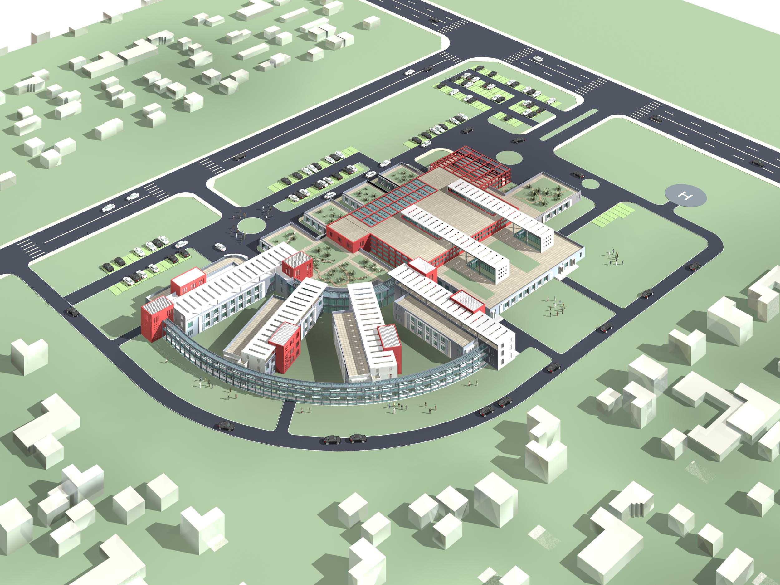 Hospital Building collection 27  3D model_20