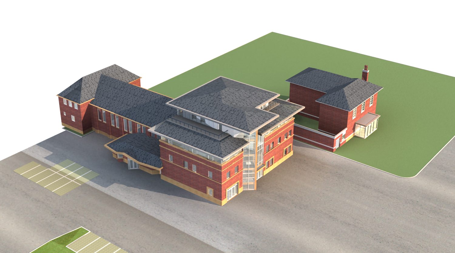 Hospital Building collection 27  3D model_18