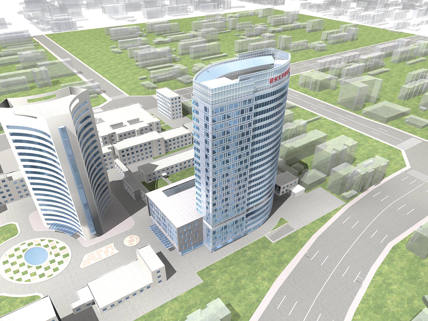 Hospital Building collection 27  3D model_21