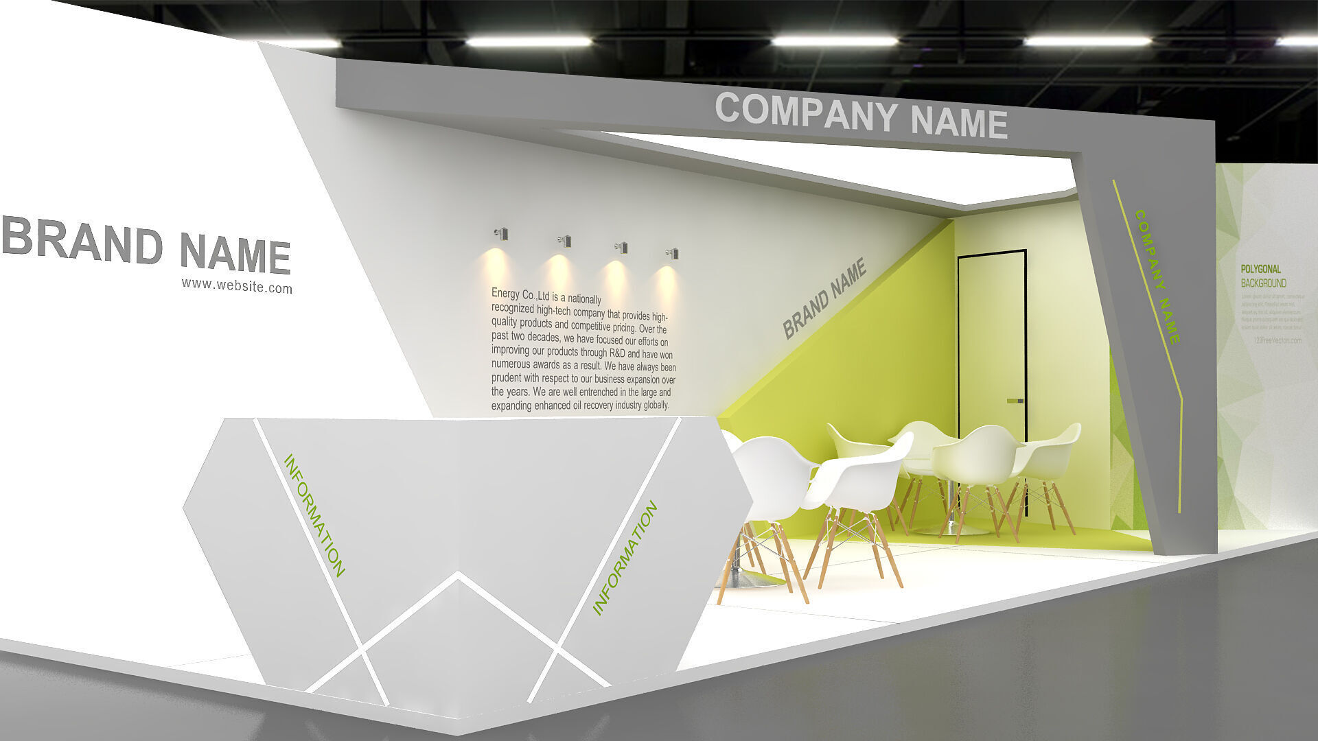 3D Model Exhibition 3D model_2