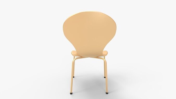 Scoop Play Chair Horseradish WE Kids 3D model 4
