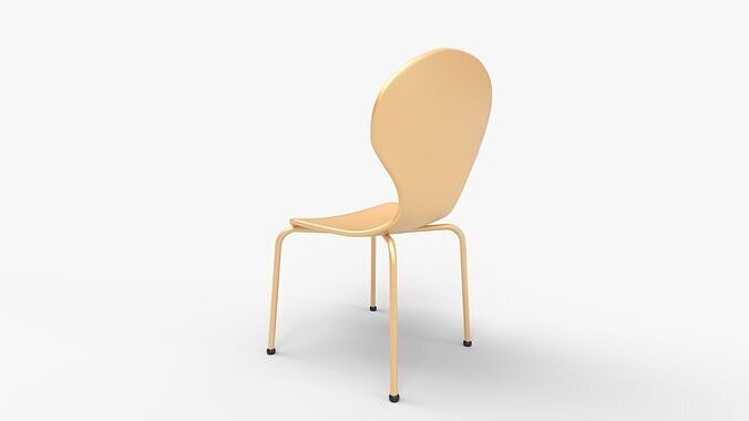 Scoop Play Chair Horseradish WE Kids 3D model 5
